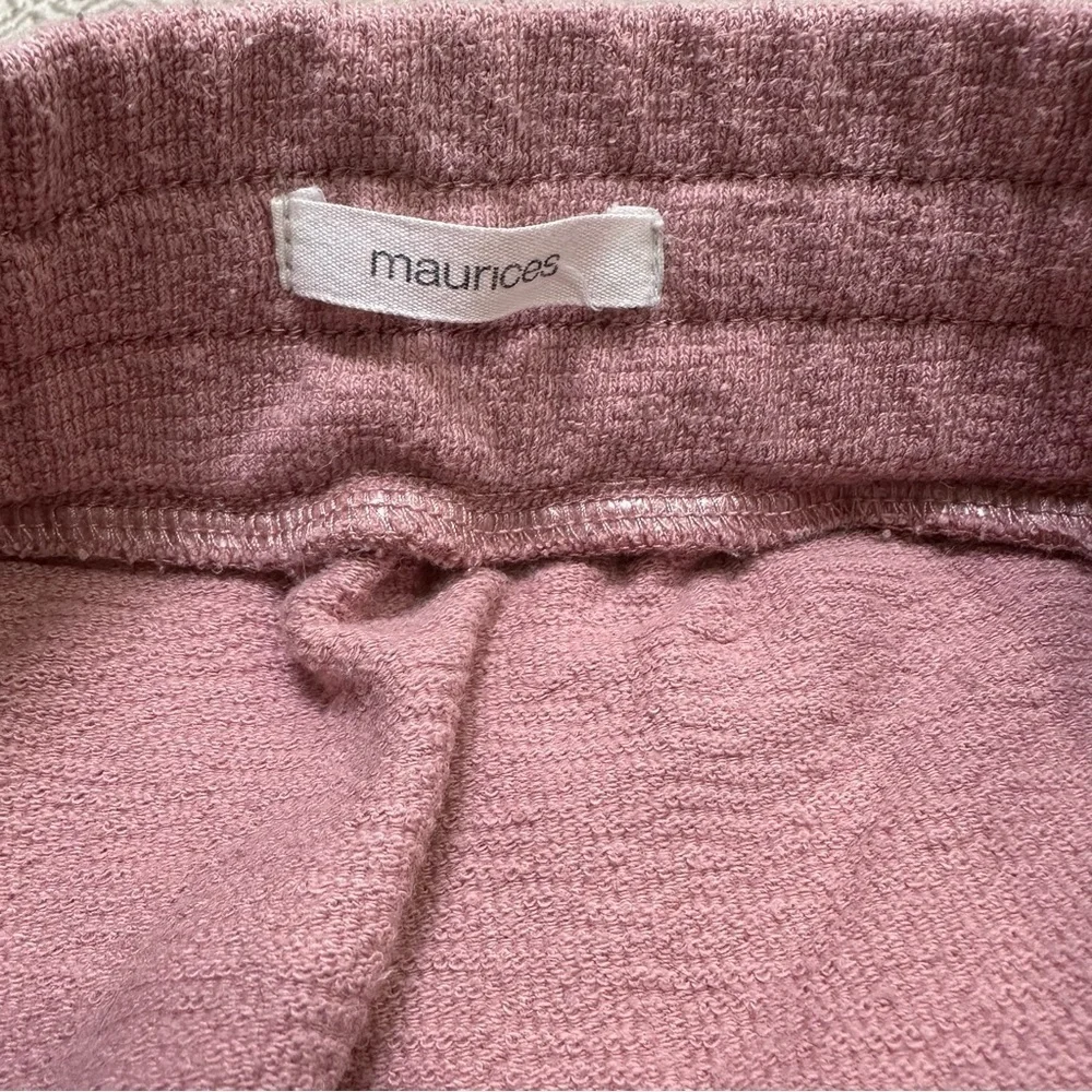 Maurices Women’s L Pink French Terry Skirt